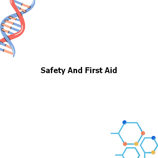 Safety And First Aid 